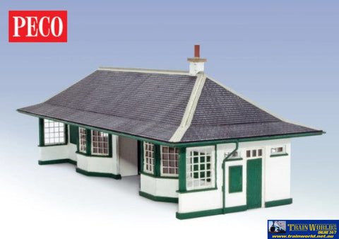 PLK-203 Peco-Lineside (Kit) WHL Station Building (Footprint 226mm x 93 including canopy) OO-Scale Structures