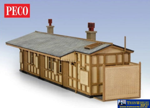 Plk-205 Peco-Lineside (Kit) Gwr Wooden Station Building *Based On Monkton Combe* Used In ’’The