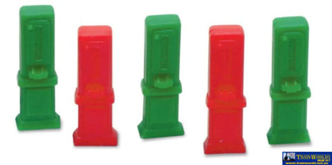 Plk-21 Peco-Lineside Chocolate-Machines Red & Green (6-Pack) Oo-Scale Structures