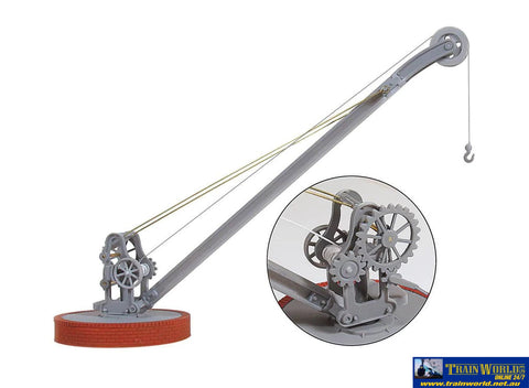 Plk-35 Peco-Lineside (Kit) Goods-Yard Crane Oo-Scale Structures