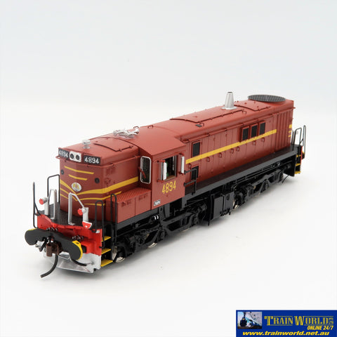 Plm-4894 Powerline 48-Class Mark-3 #4894 Nswgr Tuscan Ho Scale Dc-Only/Hardwire Locomotive