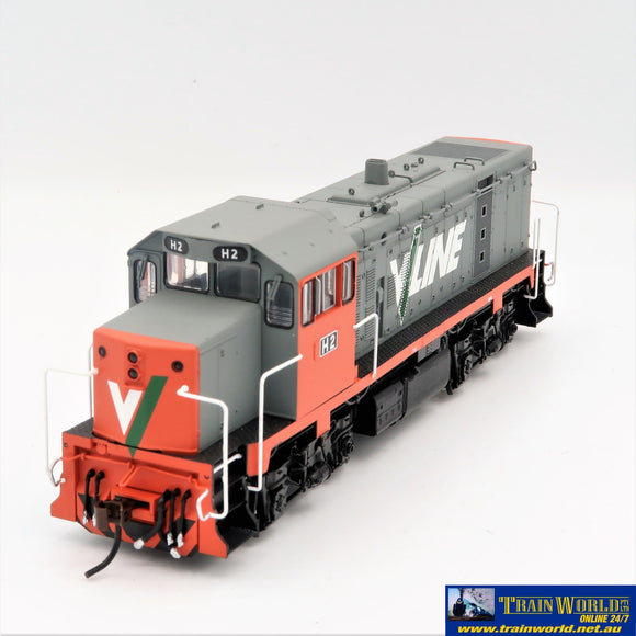 Plm-H2Vl Powerline H-Class Low Nose #H2 V/Line Ho Scale Locomotive