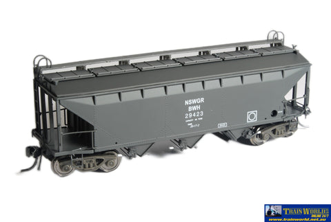 Plm-Pc101D Powerline Bwh Bogie Grain Hopper #29423 Nswgr Dark-Grey Ho Scale Rolling Stock