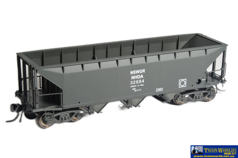 Plm-Pc200B Powerline Nhda Bogie Coal Hopper Sra #32684 Dark-Grey Ho Scale Rolling Stock