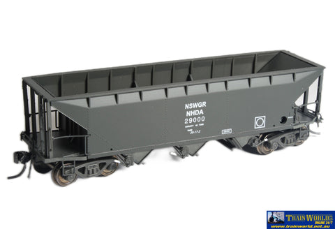 Plm-Pc200C Powerline Nhda Bogie Coal Hopper Sra #29000 Dark-Grey Ho Scale Rolling Stock