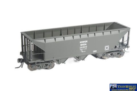 Plm-Pc200D Powerline Nhda Bogie Coal Hopper Sra #28900 Dark-Grey Ho Scale Rolling Stock