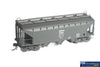 Plm-Pc201B Powerline Ngba Bogie Grain Hopper Sra #32117 Dark-Grey Ho Scale Rolling Stock