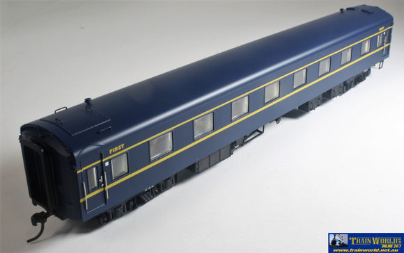 Plm-Pc403C Powerline S-Type Carriage (Broad Gauge) #8As First-Class Vr Blue/gold Art-Deco Ho Scale