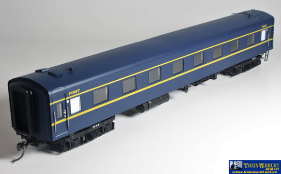 Plm-Pc420E Powerline S-Type Carriage (Broad Gauge) #11As First-Class Vr Blue/gold Sans-Serif Ho