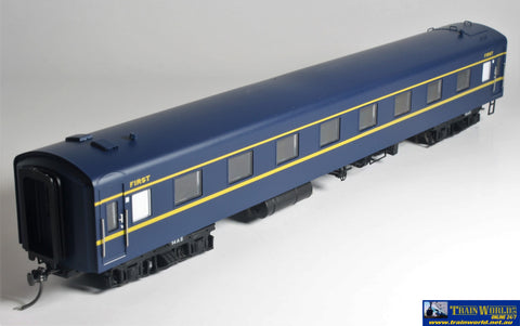 Plm-Pc420F Powerline S-Type Carriage (Broad Gauge) #14As First-Class Vr Blue/gold Sans-Serif Ho