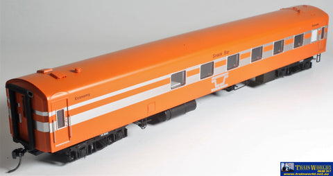 Plm-Pc442A Powerline S-Type Carriage (Broad Gauge) #10Brs Snack Bar Vr Teacup Tangerine