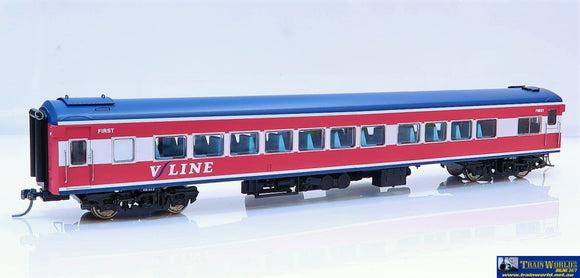 Plm-Pc516A Powerline Z-Type Carriage #258Acz First-Class V/line Pass Corp Mk.1 Maroon/white/blue Ho