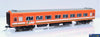 Plm-Pc525B Powerline Z-Type Carriage #272Bzs Economy-Class V/line Tangerine With Green/white-Stripes