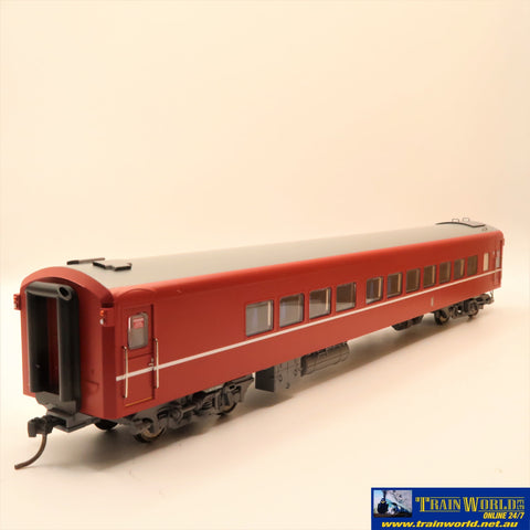 PLM-PC540A Powerline Z-Type Carriage #255ACZ 707 Operations Inc. Red HO Scale Rolling Stock