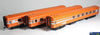 Plm-Pccp5 Powerline S-Type Carriages (Broad Gauge) V/line Tangerine/silver 212Bs 214Bs & 226Brs