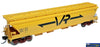 Plm-Pd101B208 Powerline Vhgy Bogie Grain Wagon #Vhgy-208 Vr Ho Scale Rolling Stock