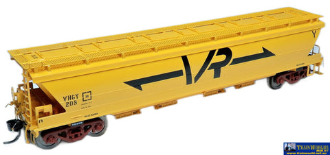 Plm-Pd101B208 Powerline Vhgy Bogie Grain Wagon #Vhgy-208 Vr Ho Scale Rolling Stock