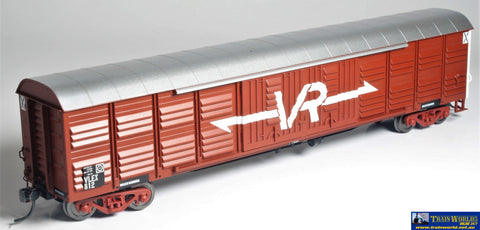Plm-Pd205812 Powerline Vlex Bogie Louvre Van #vlex-812 Vr Ho Scale Rolling Stock