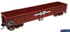 Plm-Pd600B260 Powerline Elx Bogie Open Wagon #Elx 260 Vr Ho Scale Rolling Stock