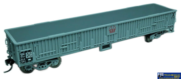 Plm-Pd601B501 Powerline Elx Bogie Open Wagon #Elx 501 Sar Grey Ho Scale Rolling Stock