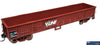 Plm-Pd603B290 Powerline Vocx Bogie Open Wagon #Vocx 290N V/Line Ho Scale Rolling Stock