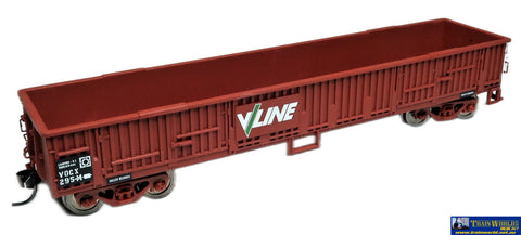 Plm-Pd603C295 Powerline Vocx Bogie Open Wagon #Vocx 295M V/Line Ho Scale Rolling Stock