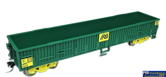 Plm-Pd604C534 Powerline Aobx Bogie Open Wagon #Aobx 534 An Green Ho Scale Rolling Stock