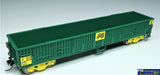 Plm-Pd604C534 Powerline Aobx Bogie Open Wagon #Aobx 534 An Green Ho Scale Rolling Stock
