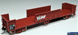Plm-Pd610B65 Powerline Vkox Slab Steel Bogie Open Wagon (No Doors) #Vkox 65C V/Line Ho Scale Rolling