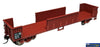 Plm-Pd612B59 Powerline Rkux Slab Steel Bogie Open Wagon (No Doors) #Rkux 59V No Logo Ho Scale