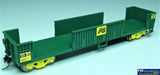 Plm-Pd613C529 Powerline Akbx Slab Steel Bogie Open Wagon (No Doors) #Akbx 529E An Green Ho Scale