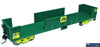 Plm-Pd613C529 Powerline Akbx Slab Steel Bogie Open Wagon (No Doors) #Akbx 529E An Green Ho Scale