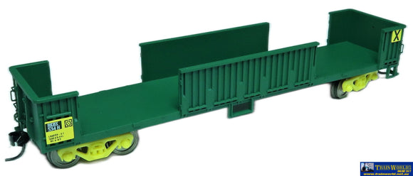 Plm-Pd614C534 Powerline Rkbx Slab Steel Bogie Open Wagon (No Doors) #Rkbx 534H An Green Ho Scale
