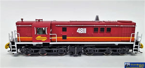 Plm-Pr481211 Powerline 48-Class Mark-1 #4811 Sra Candy Ho-Scale Dcc-Ready/sound-Ready Locomotive