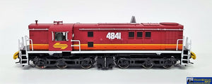 Plm-Pr481241 Powerline 48-Class Mark-1 #4841 Sra Candy Ho-Scale Dcc-Ready/sound-Ready Locomotive