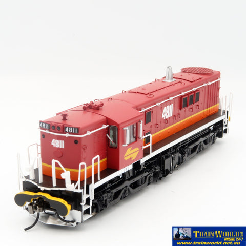 Plm-Pr48A1211 Powerline 48-Class Mark-1 #4811 Sra Candy Ho-Scale Dcc/Sound-Fitted Locomotive