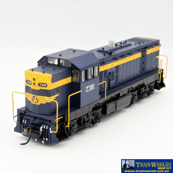 Plm-Pt21359 Powerline T-Class Series-2 High-Nose (T3) #T359 Vr Blue/Gold Ho-Scale Dcc-Ready