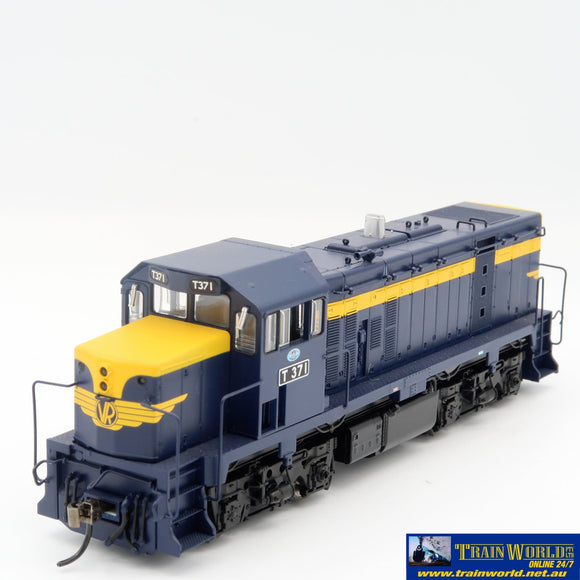 Plm-Pt31371 Powerline T-Class Series-3 Low Nose (T4) #T371 Vr Blue/Gold Ho Scale