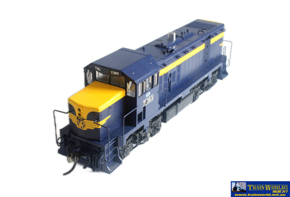 Plm-Pt31383 Powerline T-Class Series-3 Low Nose (T4) #T383 Vr Blue/Gold Ho Scale