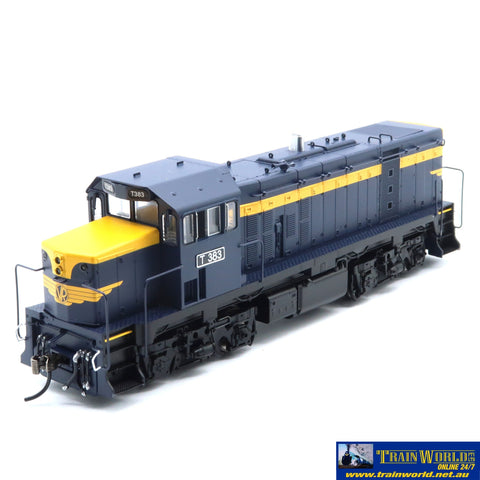 PLM-PT31383 Powerline T-Class Series-3 Low Nose (T4) T383 ’VR Blue/Gold’ HO-Scale DCC-Ready/Sound-Ready - Locomotive