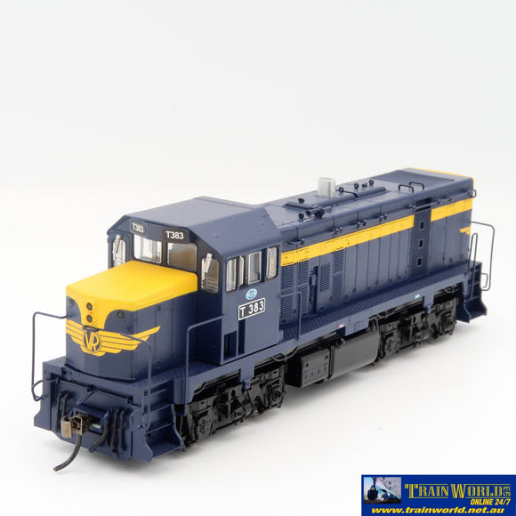 Plm-Pt31383 Powerline T-Class Series-3 Low Nose (T4) #T383 Vr Blue/Gold Ho Scale