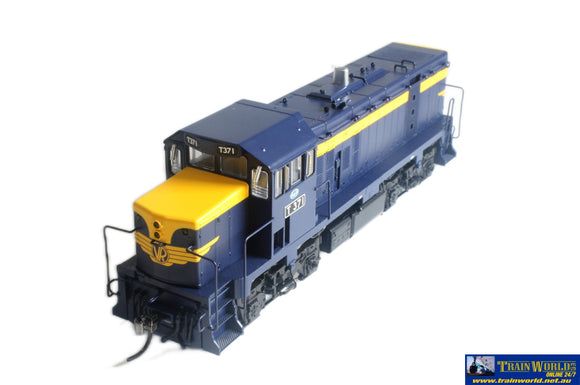 Plm-Ptds31371 Powerline T-Class Series-3 Low Nose (T4) #T371 Vr Blue/Gold Ho Scale Dcc/Sound-Fitted