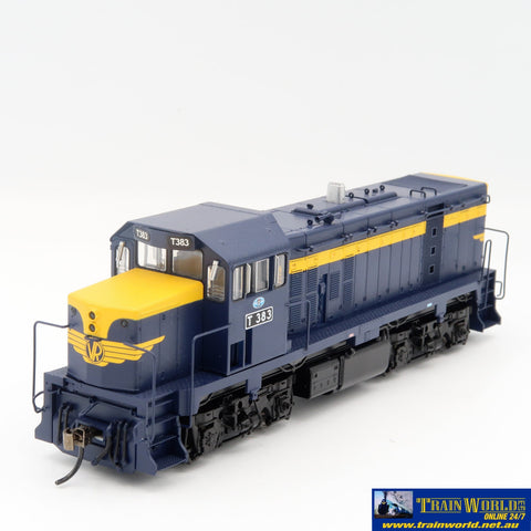 Plm-Ptds31383 Powerline T-Class Series-3 Low Nose (T4) #T383 Vr Blue/Gold Ho Scale Dcc/Sound-Fitted