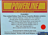 Plm-Wsb1 Powerline Limited Edition (Wooden Box) Train-Set Vr T-Class & Louvre-Vans Ho Scale Train
