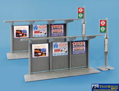 PMS 5007 Model Scene Bus Stop and Shelter OO Scale Structures