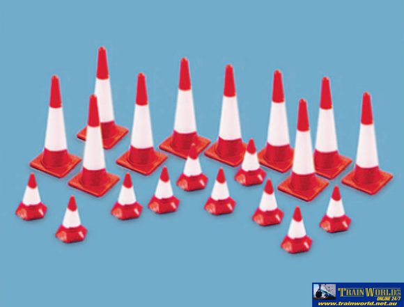PMS 5008 Model Scene Traffic Cones OO Scale Part