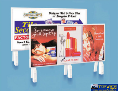 PMS 5040 Model Scene Hoardings Modern Era OO Scale Part