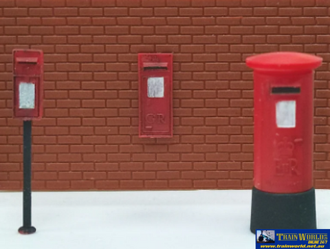 PMS 5044 Model Scene Post Boxes OO Scale Part
