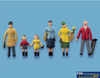 PMS 5057 Model Standing Passengers Set A OO Scale Figure