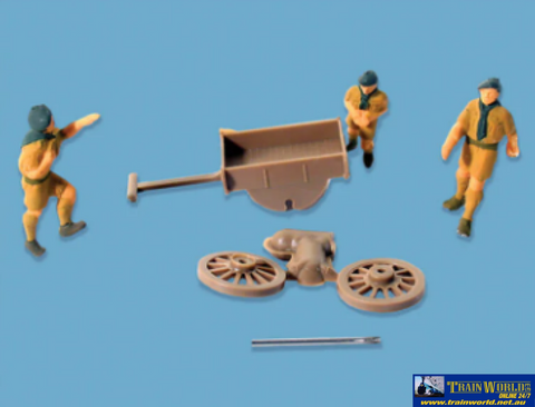 PMS 5124 Model Scouts and Trek Cart OO Scale Figure